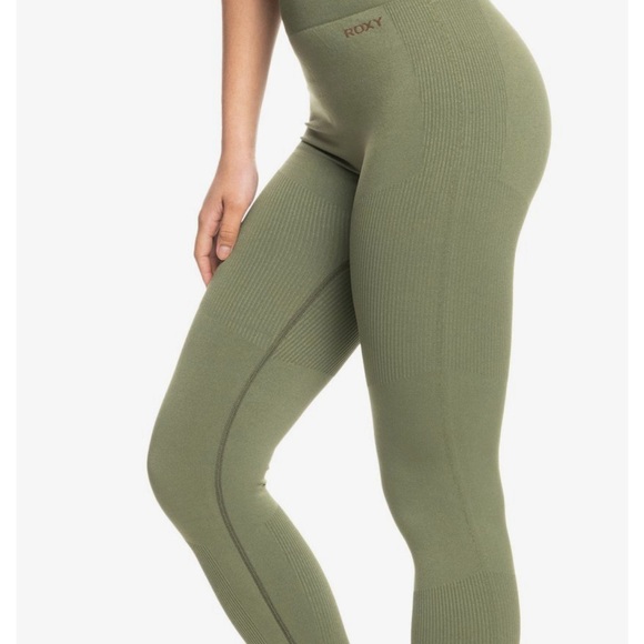 Roxy maroon- proud of being workout leggings - Picture 5 of 9